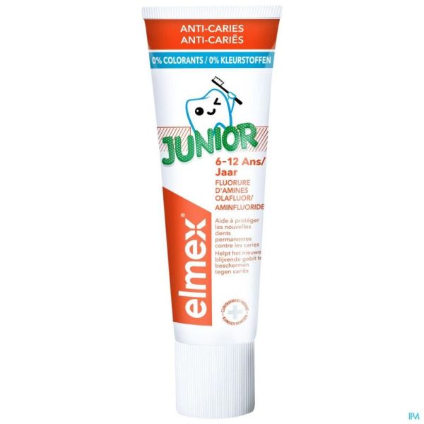 Elmex Dentifrice Junior 75 Ml