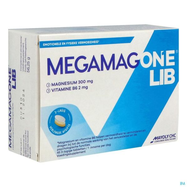 Megamagone Lib Comprimés 45
