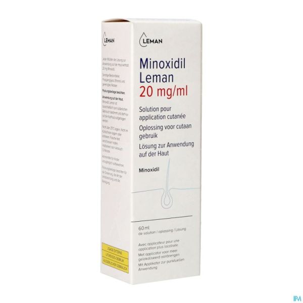 Minoxidil Leman 20mg/ml Solution Applic. Cutanee 60ml