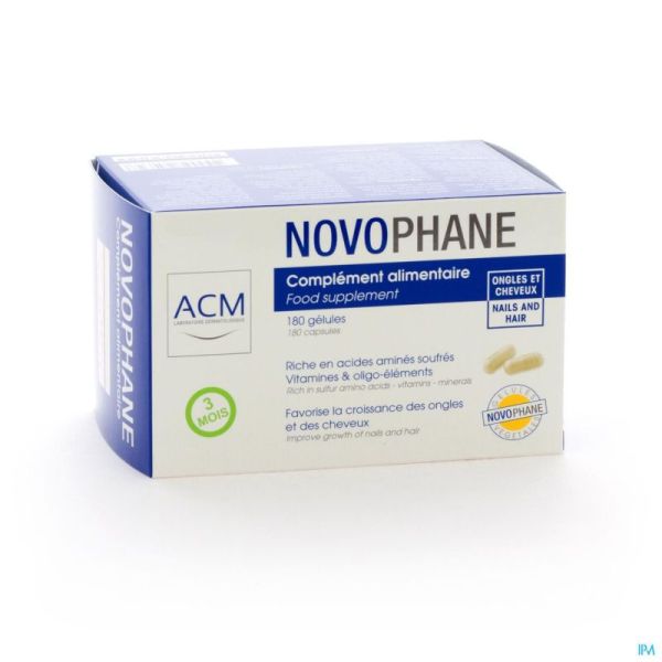 Novophane Ongles Cheveux 180 Gélules