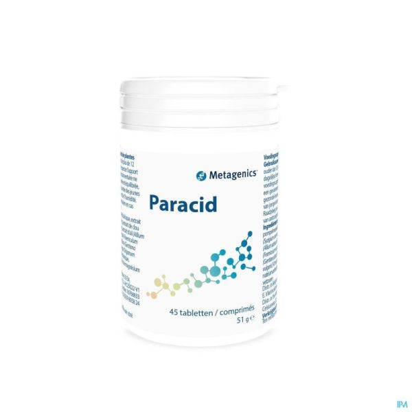 Paracid Gélules 45 25022 Metagenics