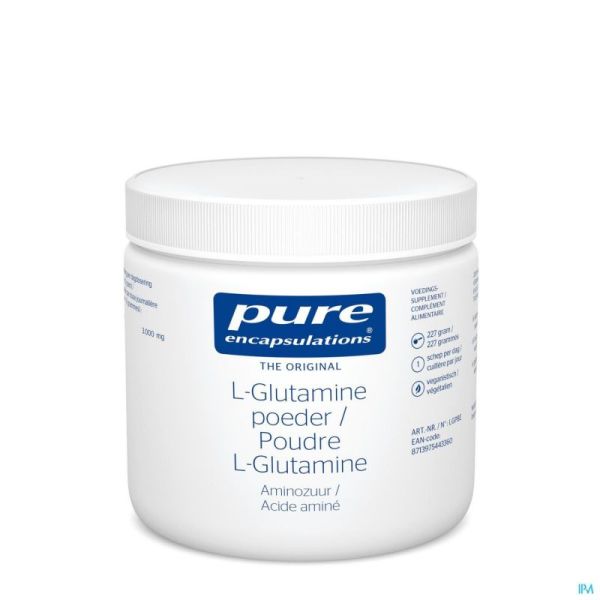 Pure Encapsulations l-glutamine Poudre 227g
