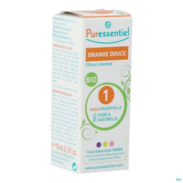 Puressentiel Expert Orange Douce Bio Huile Essentielle