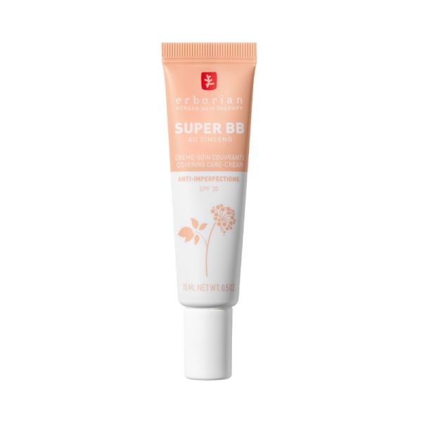 Super BB au ginseng Crème Soin Couvrante SPF20 Teinte Claire 15ml