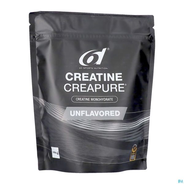 6d Sixd Creatine Creapure Unflavored Pot Pdr 300g