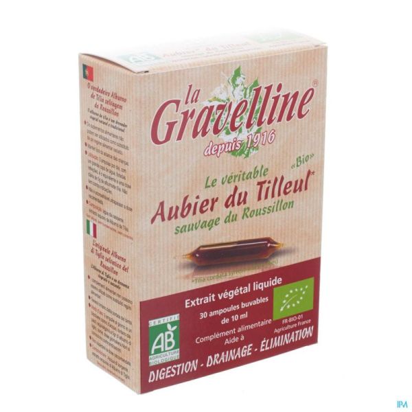 Aubier Tilleul Ampoules. l.grav 30x