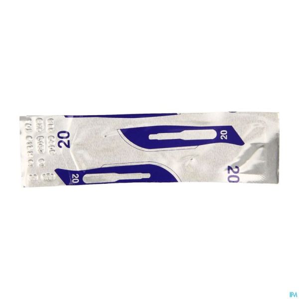 Scalpel S.m Mesje Steriel N20 1 Wm