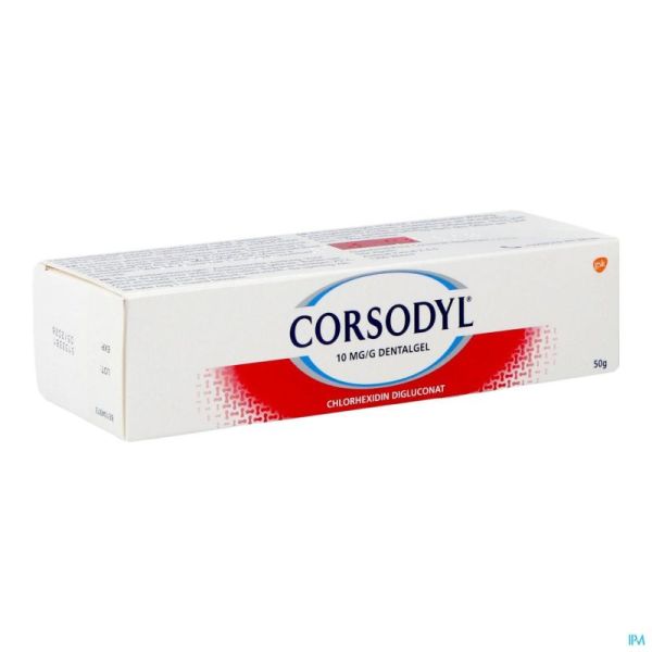 Corsodyl Gel Dent 50 G