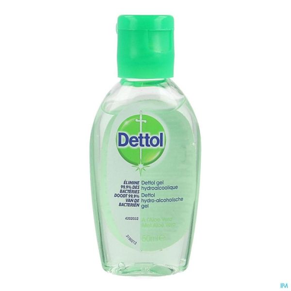 Dettol Gel Hydroalcoolique Aloé Vera 50ml