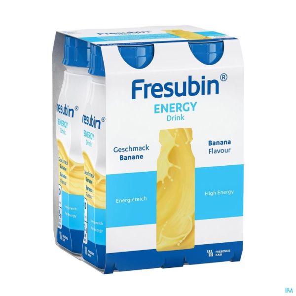 Fresubin Energy Drink Banane Flacon 4x200ml