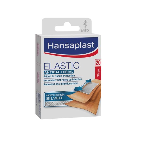 Hansaplast Med Elastic 20 Strips