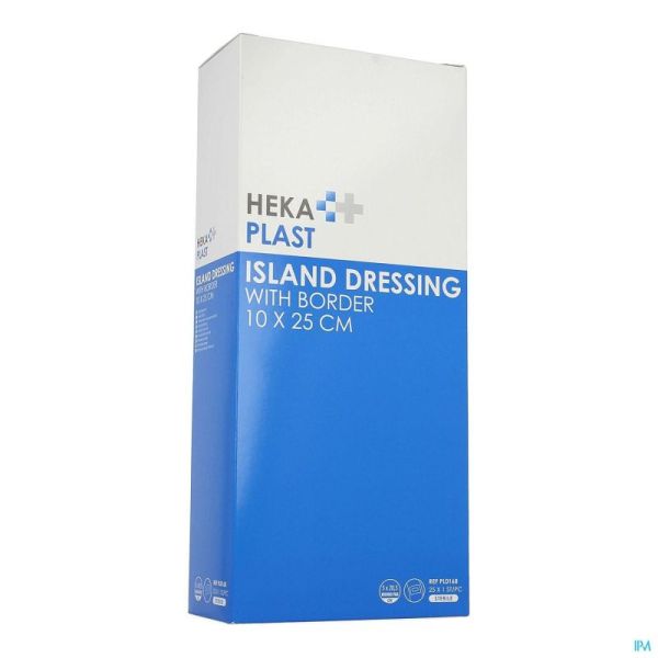 Hekaplast Border Pansement Ile Sterile 10x25cm 25
