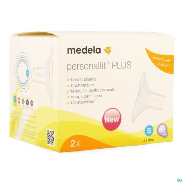 Medela Teterelle Personal Fit Plus S 21mm 1paire
