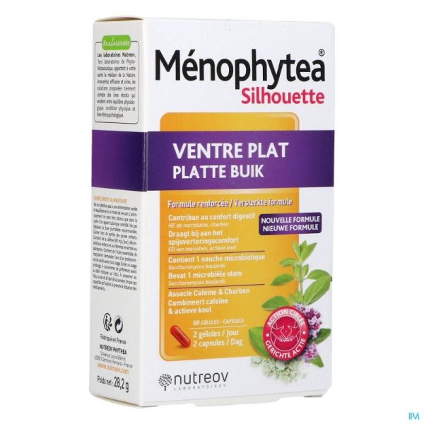 Menophytea Silhouette Ventre Plat Boite Comprimés 60