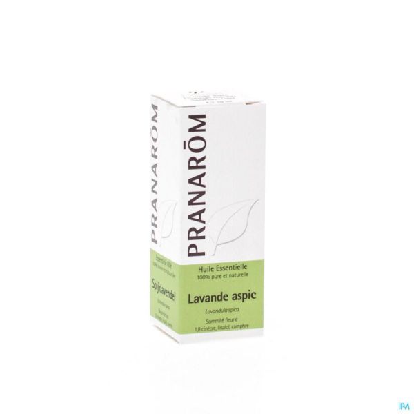 Pranarom Lavande Aspic 2001 Huile Essentielle 10 Ml