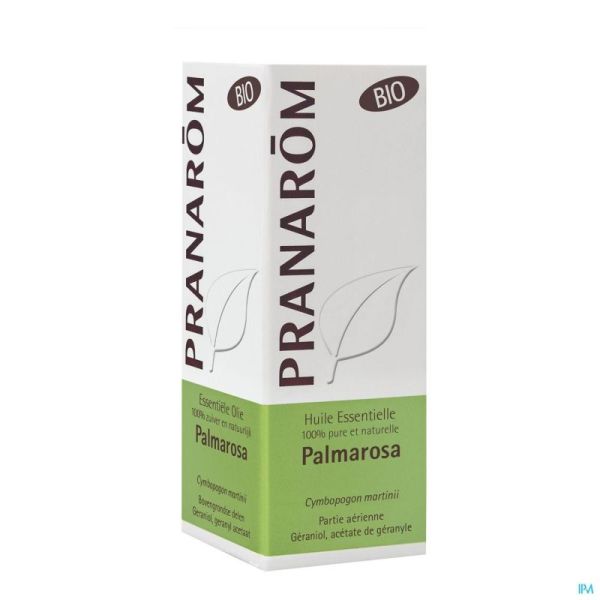 Pranarom Palmarosa Bio 870 Huile Essentielle 10 Ml