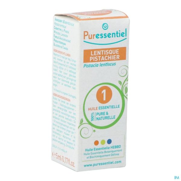 Puressentiel Expert Lentisque Pistachier Huile Essentielle 5 Ml