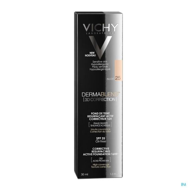 Vichy Dermablend 3d Correction 25 30 Ml