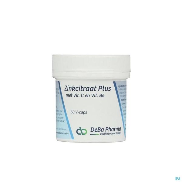 Zinc Citrate Plus Deba 60 Gélules