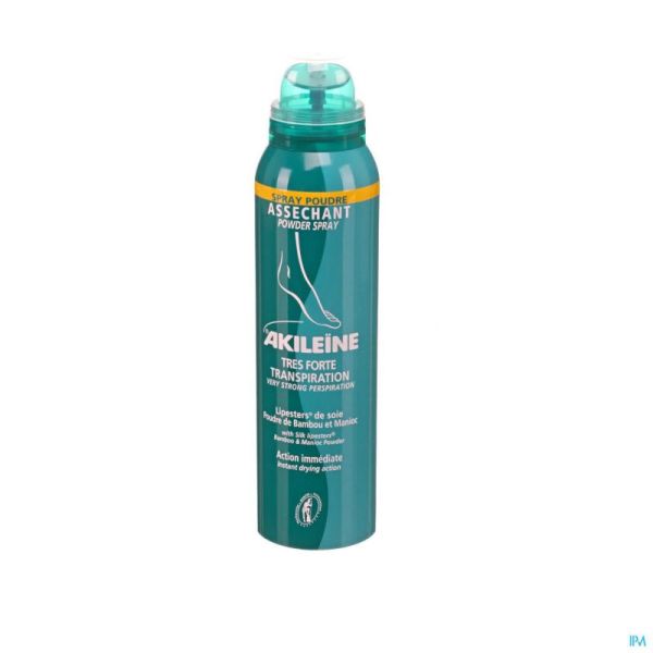 Akiléine Spray Poudre Très Forte Transpiration 150 Ml