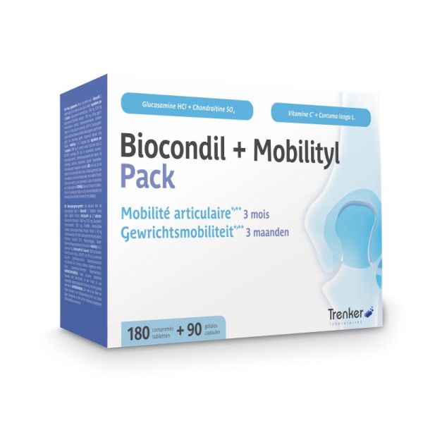 Biocondil + Mobilityl 180 Comprimés + 90 Gélules