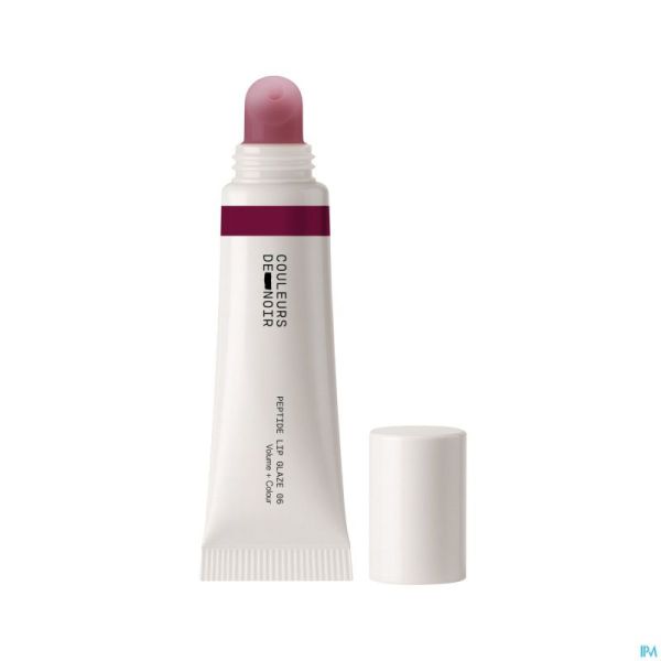 Couleurs De Noir Peptide Lip Glaze 06 Velvet Plum