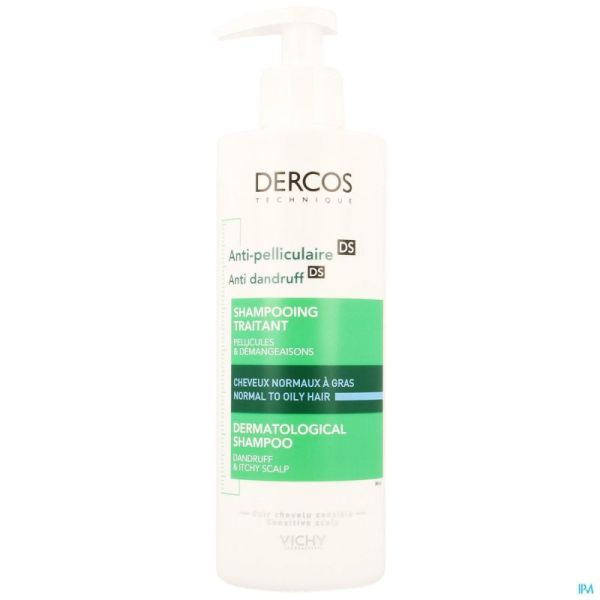 Dercos Shampooing Antipelliculaire Cheveux Gras 390 Ml
