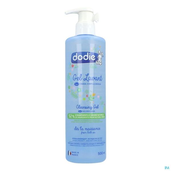 Dodie Gel Nettoyant 3en1 500ml