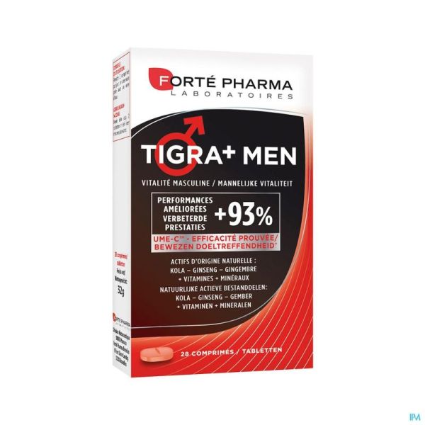 Energie Tigra+ Men Forte Pharma  28 Comprimés