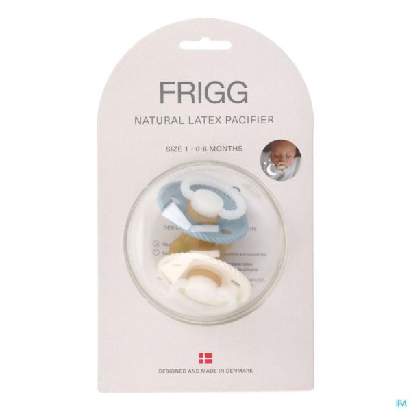 Frigg Rope Night Tetines Latex T1 Stone/cream 2