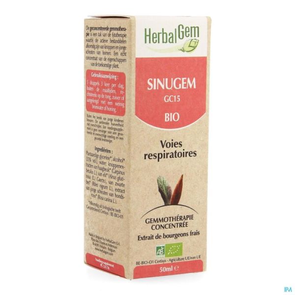 Herbalgem Sinugem Voies Resp Bio 50 Ml