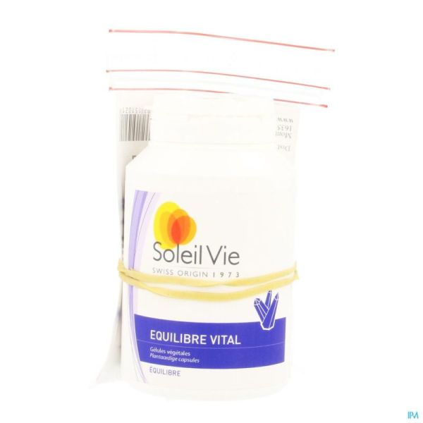 L'equilibre Vital Soleil Vie 145 Gélules