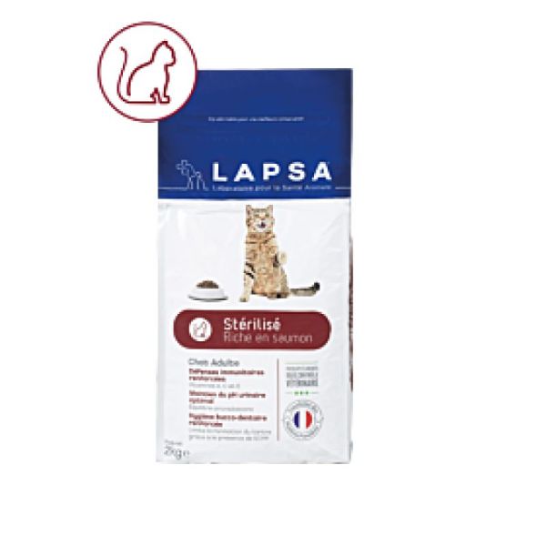 Lapsa Physiologique Chat Adulte Sterilisé Toutes Races 2kg