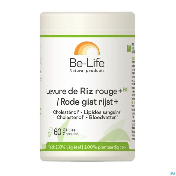 Levure Riz Rouge Bio Be Life Gélules 60