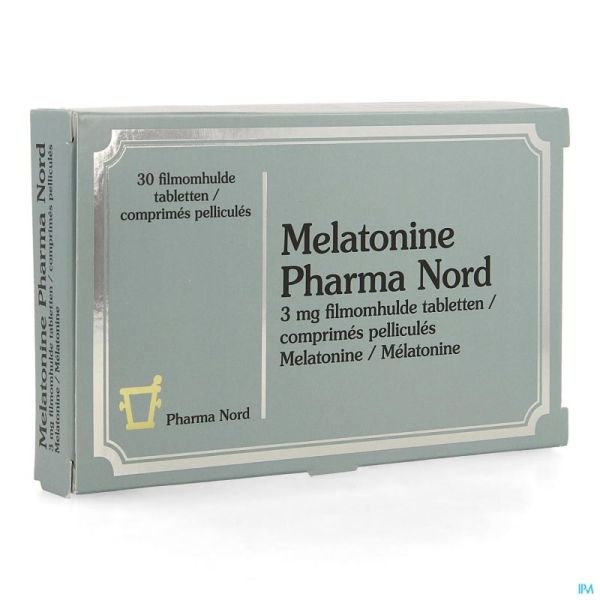 Mélatonine Pharma Nord 3mg Comprimés Pell 30 X 3mg