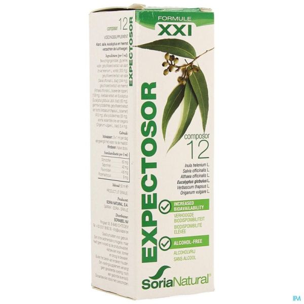 Soria Composor N12 Expectosor Xxi 50ml 