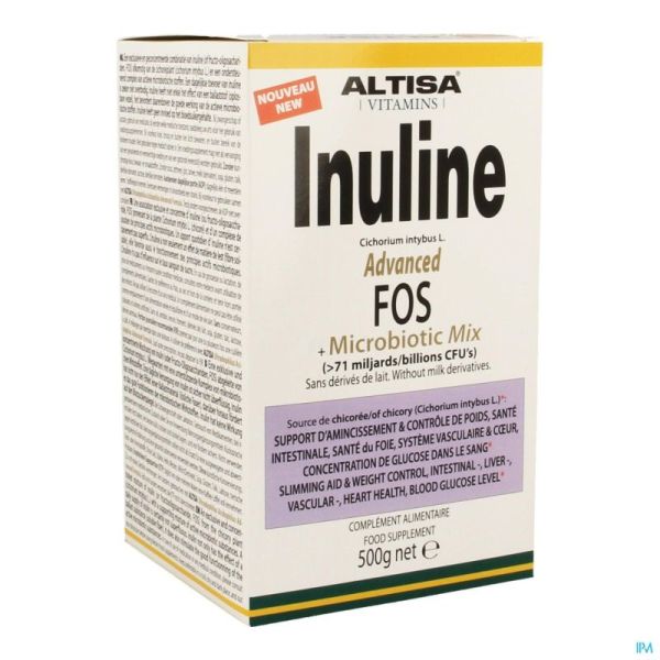 Altisa Inuline Adv.fos Preflora+proflora Mix 500g