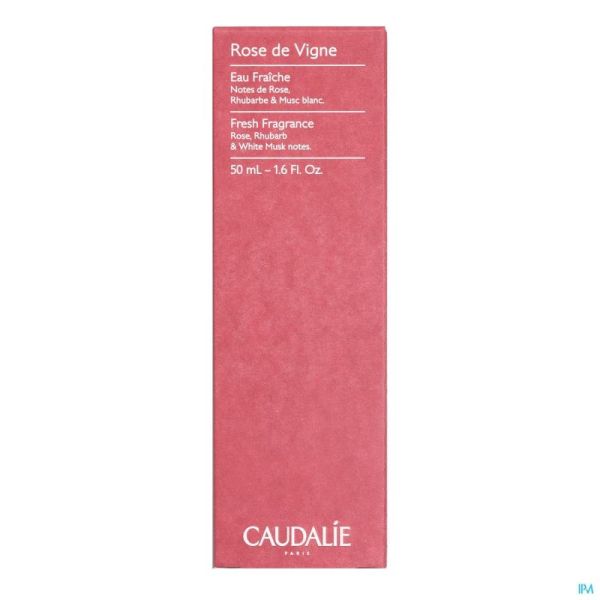 Caudalie Eau Fraiche Rose Des Vignes 50ml Prix Permanent