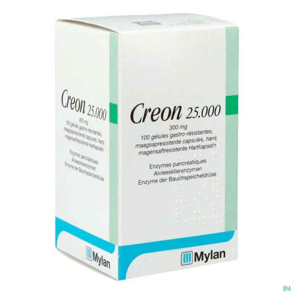 Creon Forte 100 Gélules 300 Mg