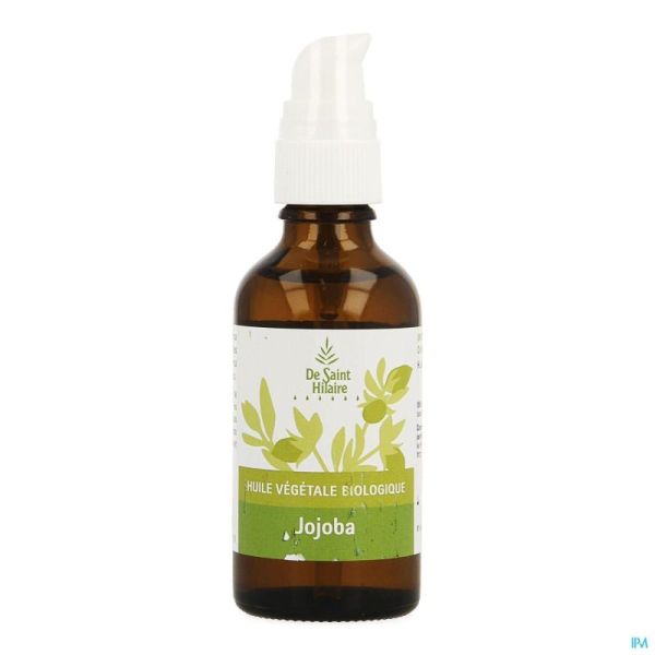 Jojoba Huile Vegetale Bio Flacon Pompe 50ml