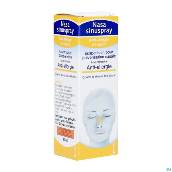 Nasasinuspray Anti Allergie 0,5mg/ml Spray Nasal 10ml