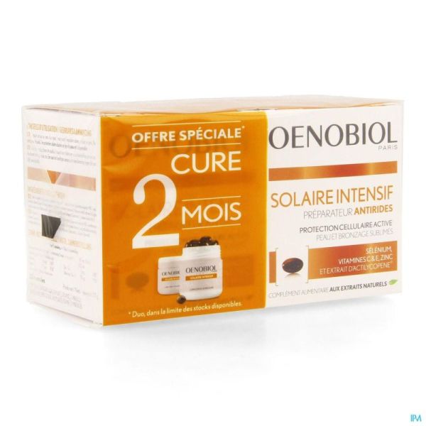 Oenobiol Solaire Intensif Anti-Âge  2x30 Comprimés Promopack