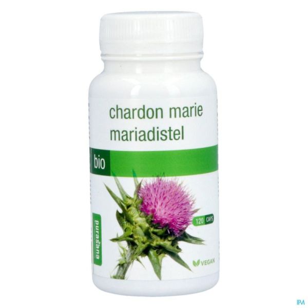 Purasana Vegan Chardon Marie 300mg Bio V-gélules 120