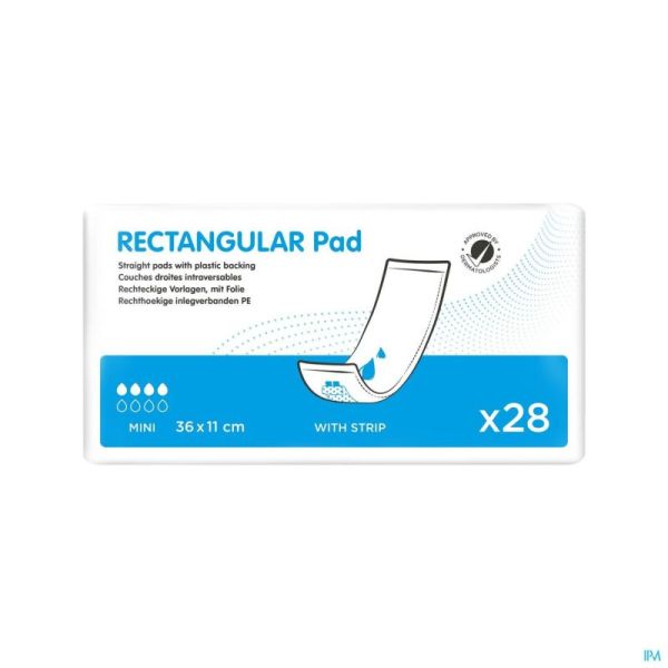 Rectangular Pad 36x11 Pe+s 28