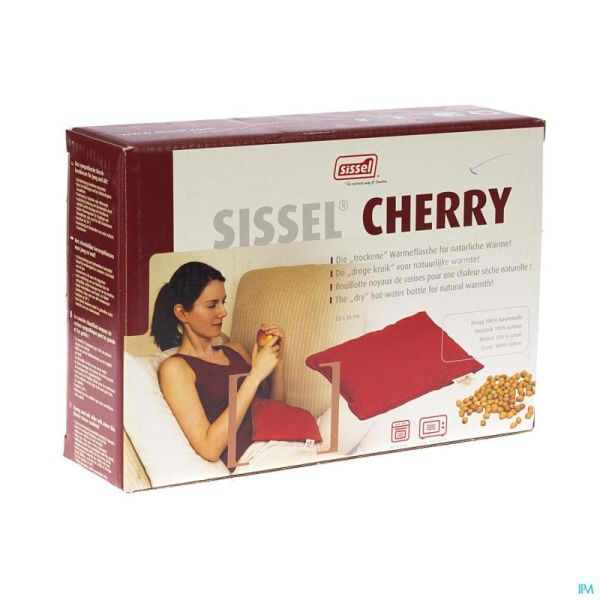 Sissel Cherry Coussin Rouge 23x26cm 1 Pièce
