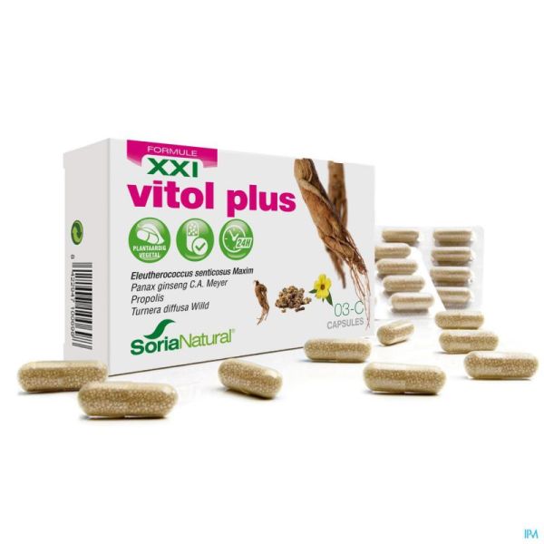 Soria 3-C Vitol Plus XXI 30 gélules