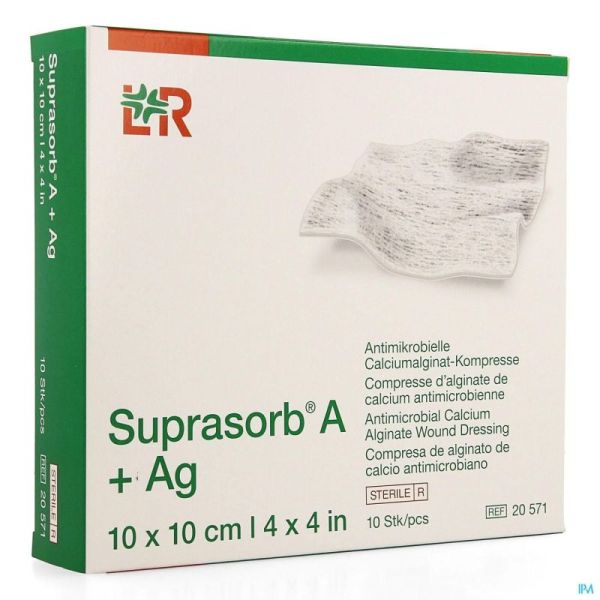 Suprasorb A+ag 10x10 20571 10 St