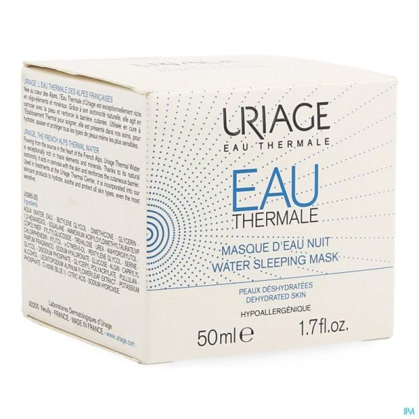 Uriage Eau Thermale Masque Eau Nuit 50ml