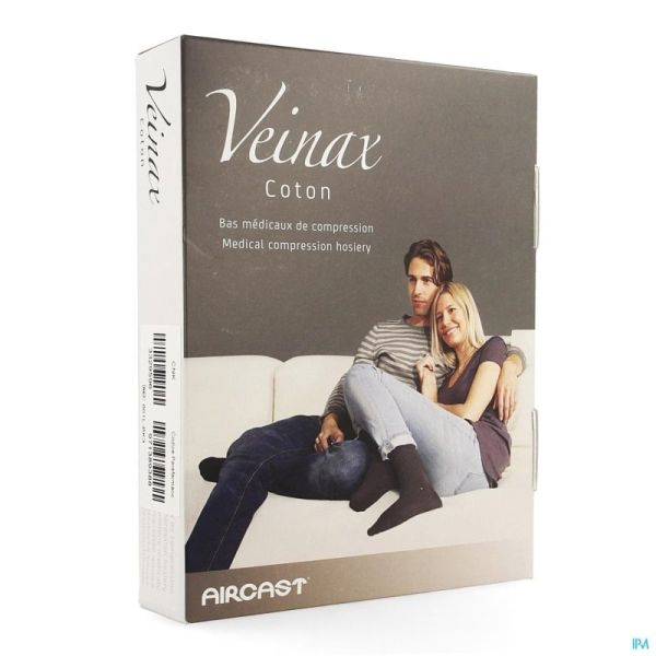 Veinax Chauss Cot Homme Cl2 Noir T3 Long