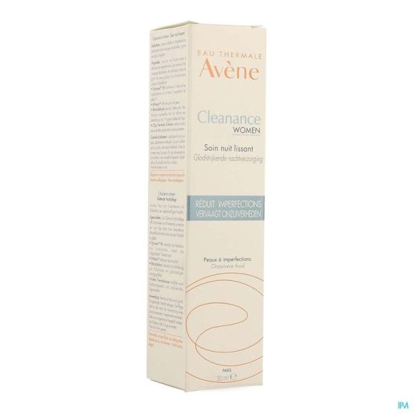 Avene Cleanance Women Soin de Nuit Crème 30ml